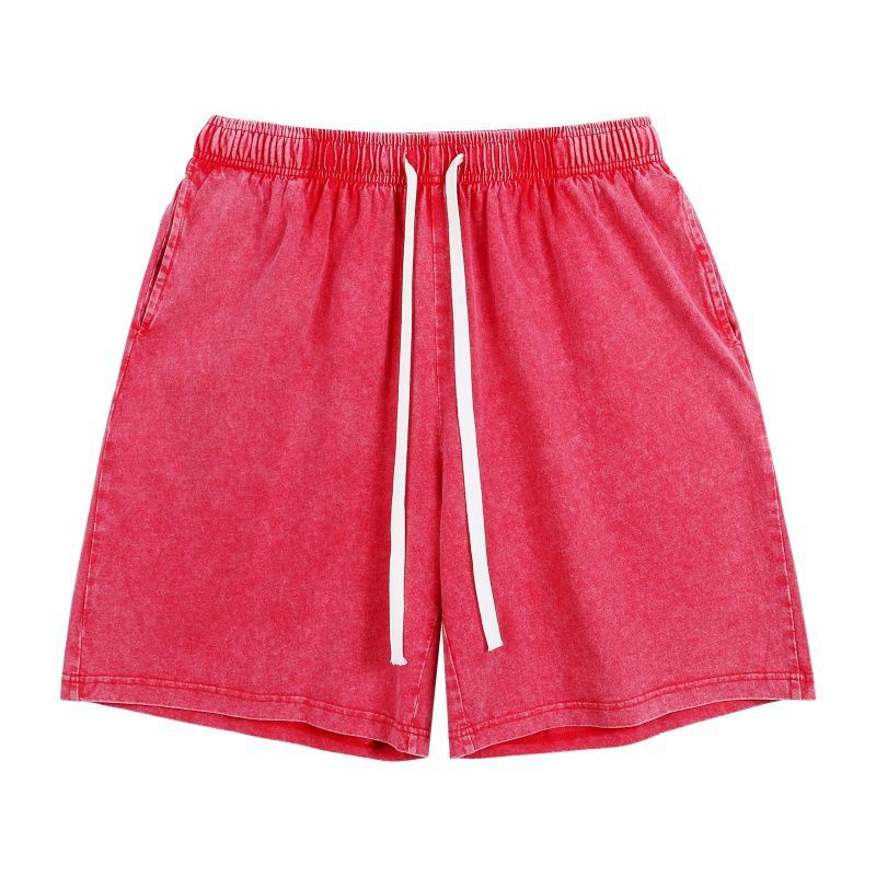 Casual Washed And Distressed Mens Shorts