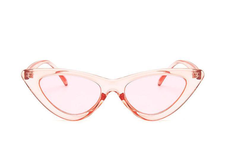 Luxury Modern Cat Eye Fashion Retro Classic Lady and Woman Sunglasses With Triange Frame With UV 400 Protection