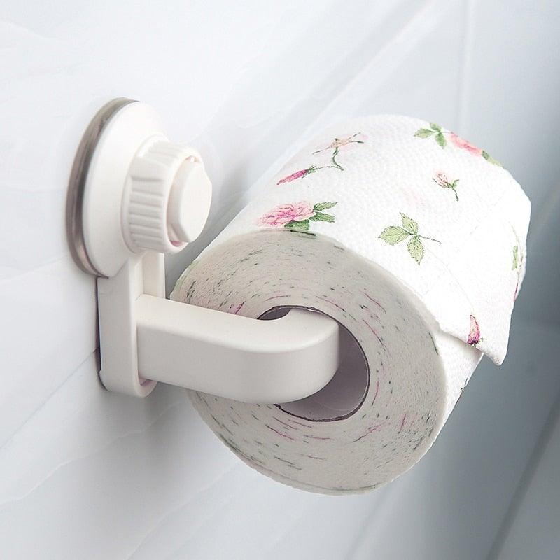 Acrylic Toilet Paper Holder Tissue Rack Wall Mounted Bathroom Kitchen Roll Holder Paper Tissue Rack Hook Modern Black Hanger Toilet Tissue Roll Holders Dispenser And Hangers Wall Mounted For Bathroom Kitchen