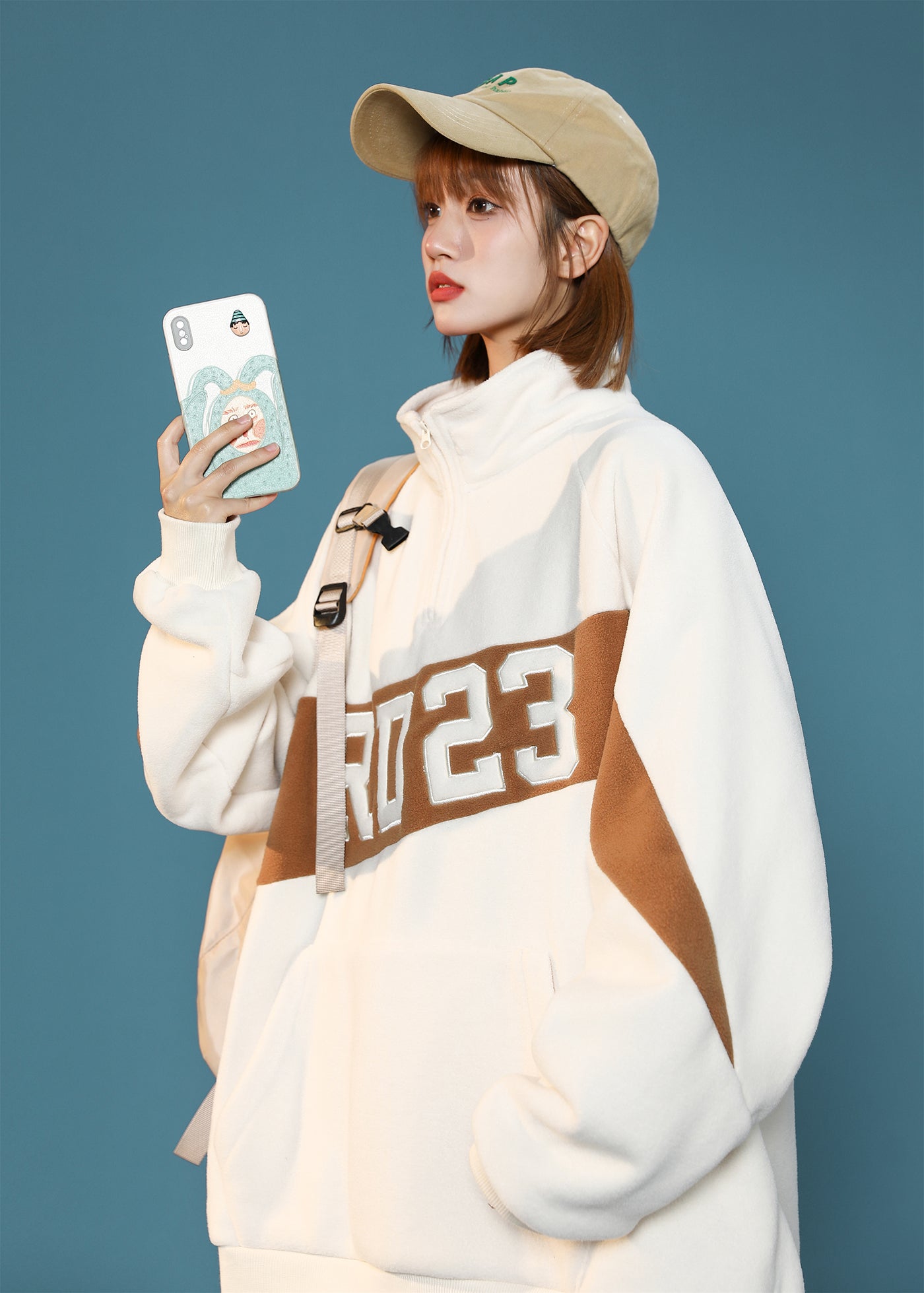 Damen RD23 Quarter-Zip Sweatshirt