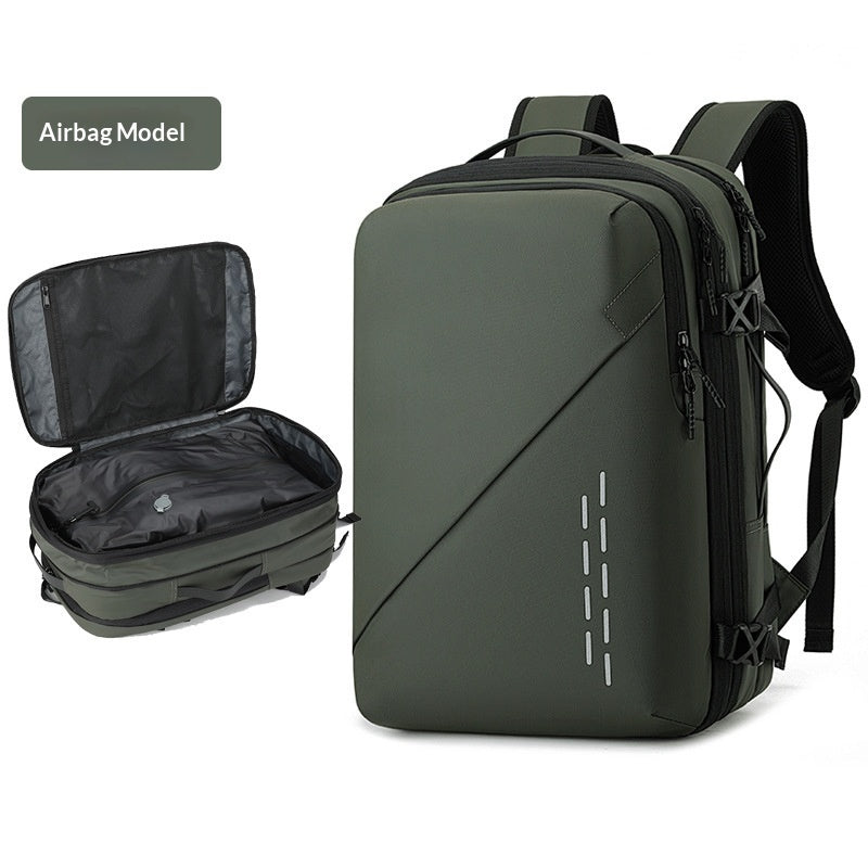 Mens Large-capacity Stylish Minimalist Vacuum-compressed Backpack