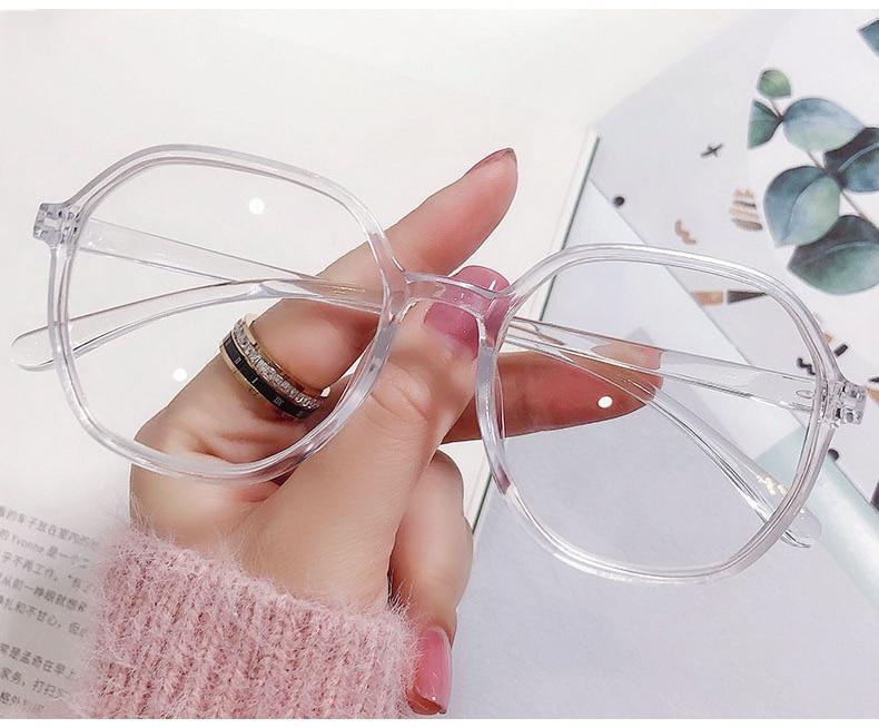 Anti-blue Light Women Men Reading Glasses Eyestrain Computer Reading TV Glasses Stylish Frame Anti Glasses Men And Women Retro Big Frame Myopia Eyeglasses Oversized Ladies Diopter Presbyopia Eyeglasses Frames +1.0 +1.5 +2.0 +2.5 +3.5 +4.0