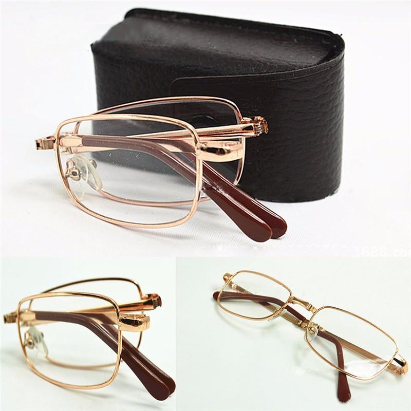 Anti Harmful Blue Ray Sunglasses Unisex Mini Folding Reading Glasses For Men And Women Ultralight Eyeglasses Slim And Foldable Small Portable Eyewear For Men