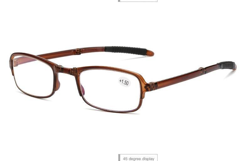 Anti UV Glare Eyestrain Foldable Computer Spring Hinge Readers For Women And Man Reading Glasses Retro Folding Spectacles Luxury Frame And TR Glasses Blue Light Readers+1.0 +1.5 +2.0 +2.5 +3.0 +3.5 +4.0