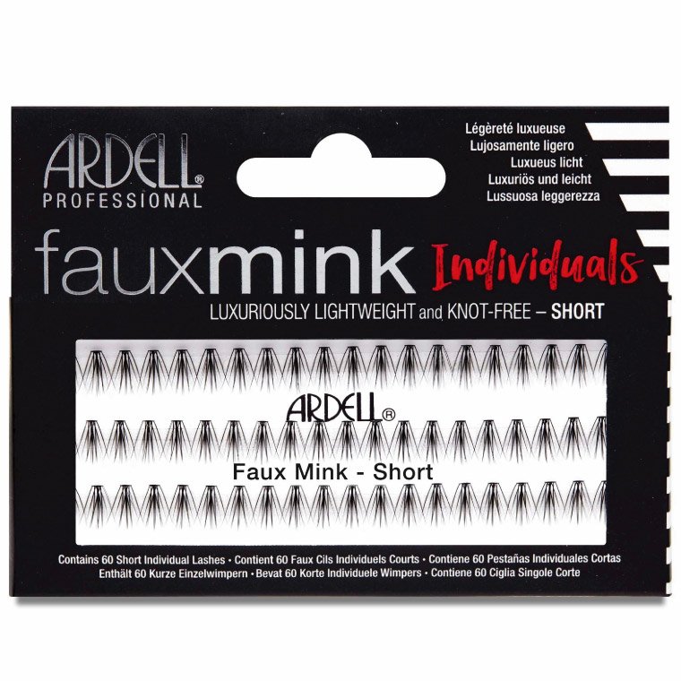 ARDELL Faux Mink Einzelwimpern – Kurz Schwarz