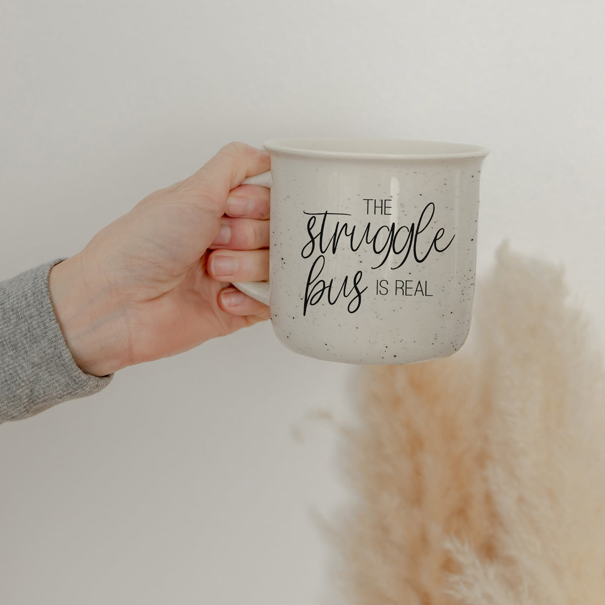 The Struggle 14.5oz Keramiktasse Lustige, inspirierende Kaffeetasse für schwere Tage Geschenk