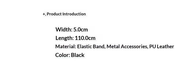 Mens Elastic Wide And Thick Suspenders
