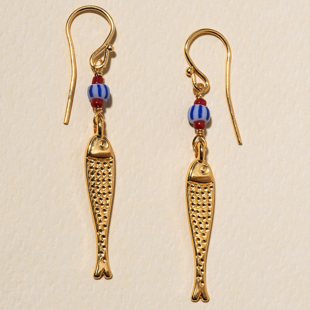 Gold-plated Stainless Steel Stud Earrings