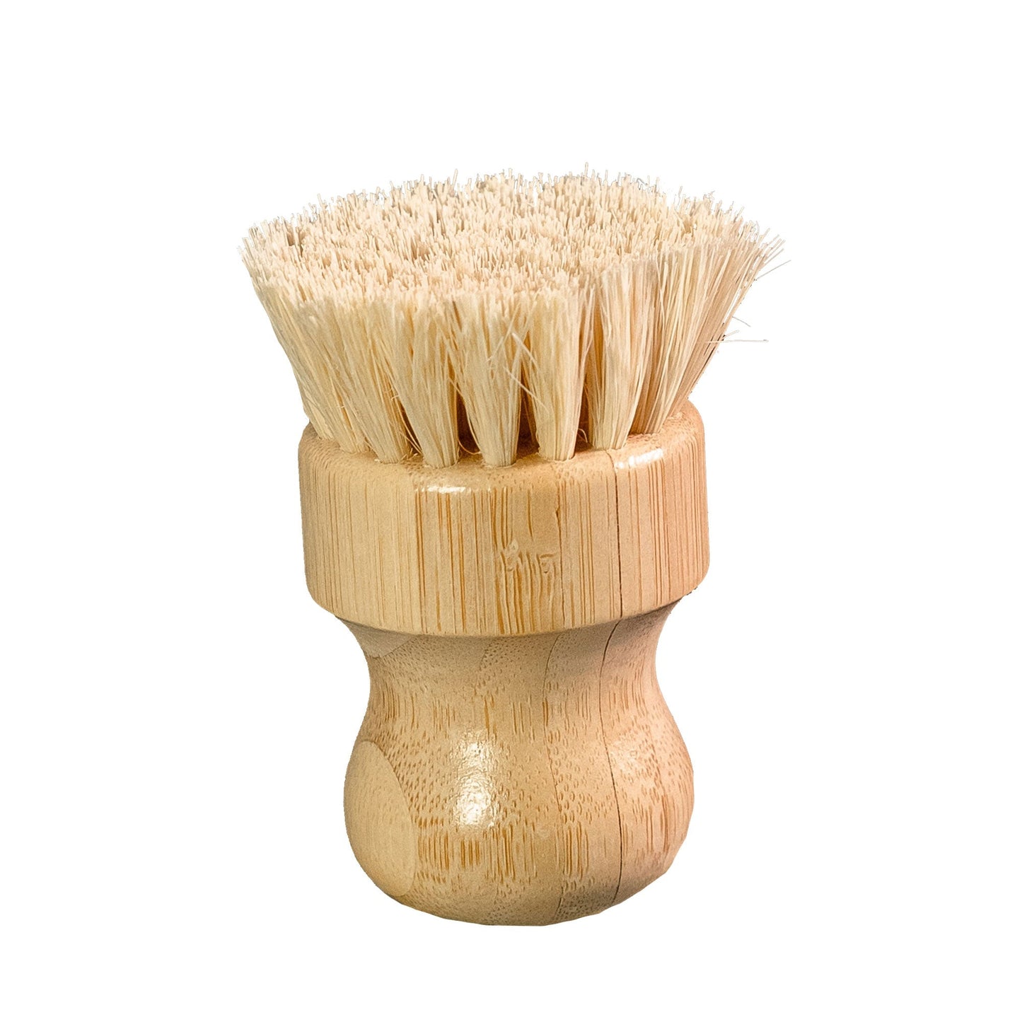 Brosse à vaisselle en sisal et bambou - Poils fermes écologiques pour la vaisselle, les casseroles et les légumes