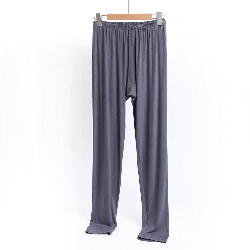 Mens Summer Modal Pajama Pants Thin Plus Size