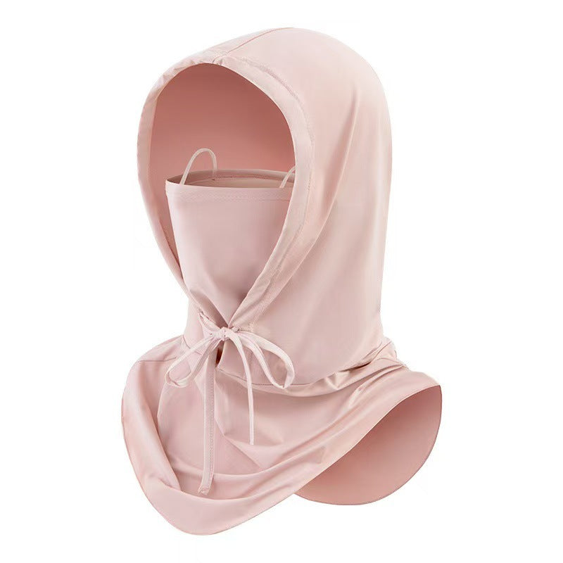 Sunscreen Face Mask With Hood Full-face UV Protection