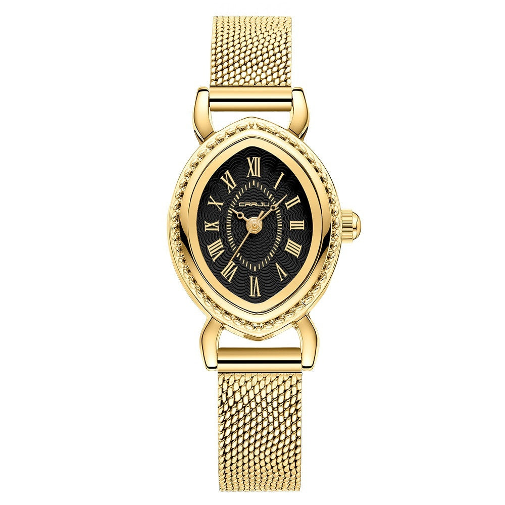 Women's Roman Numeral Waterproof Watch