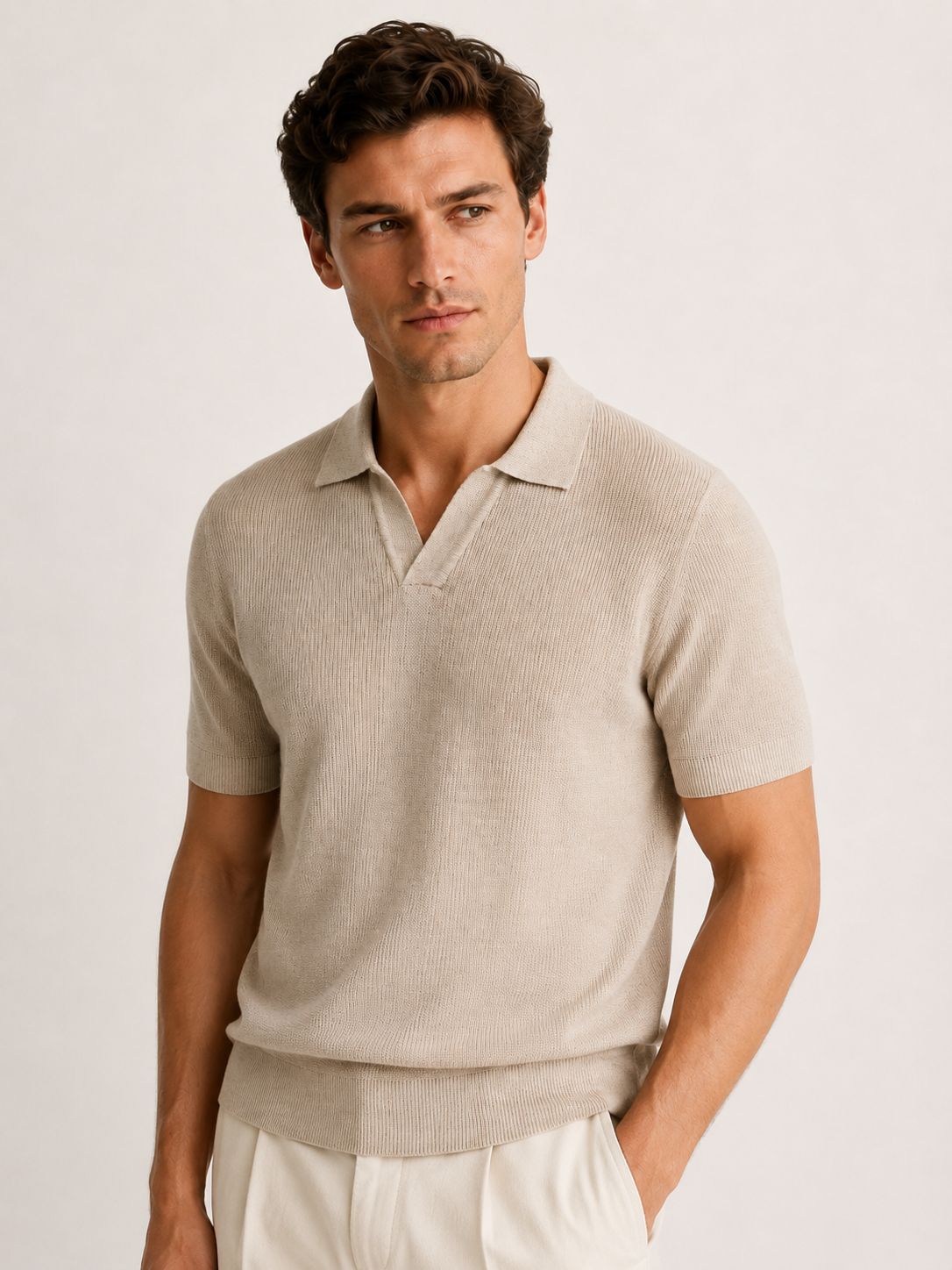 Italian Old Money Casual Breathable Mens