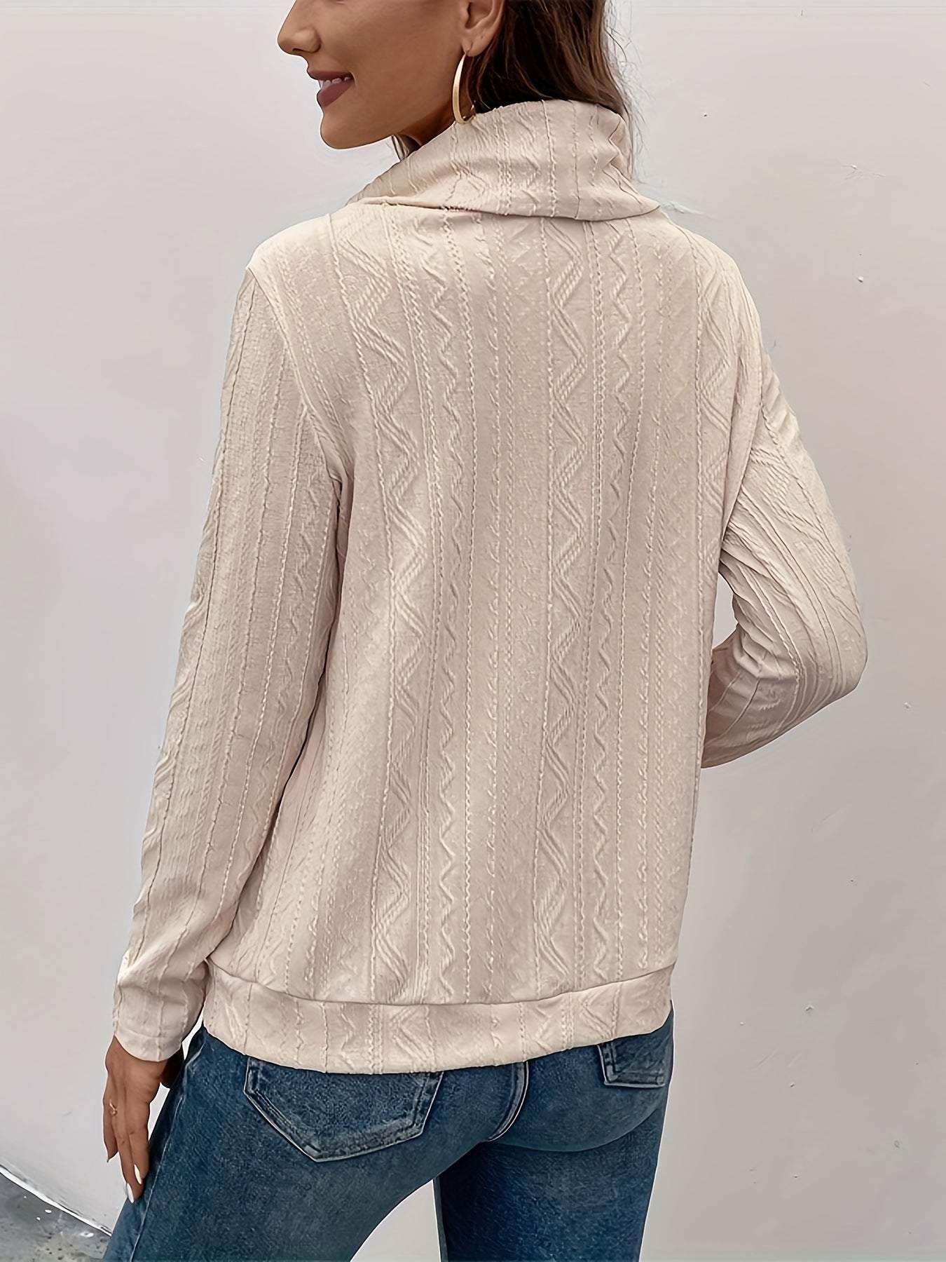 Autumn And Winter Clothing Amazon Aliexpress Hot Selling Sweatshirt Long-Sleeved Hooded Drawstring Pullover Knitwear For Women