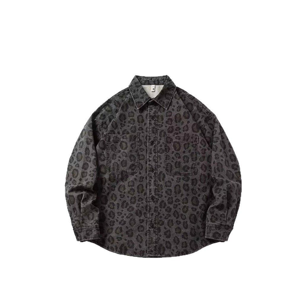 Autumn New Arrival Retro Loose-fit Casual Shirt Jacket