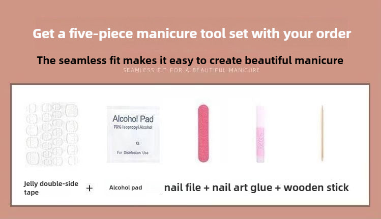 0951- Handmade press on nails fake nails removable