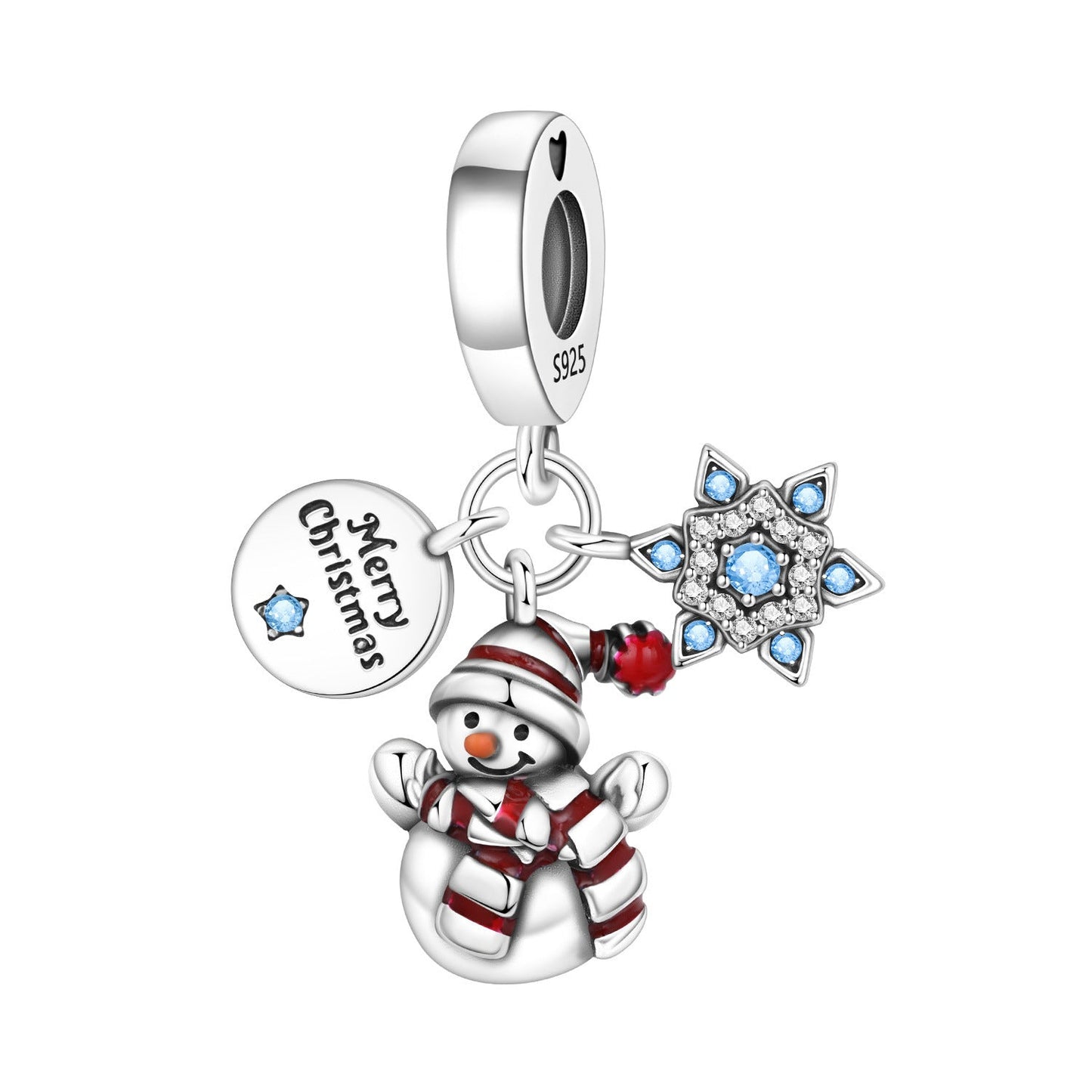 Christmas-themed DIY Beaded Bracelet Kit