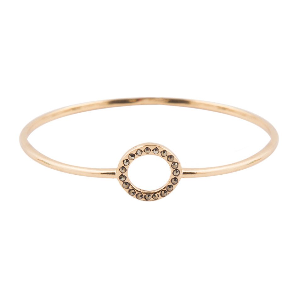 Circle of Life Marcasite Bracelet - ThisandThatShoppe