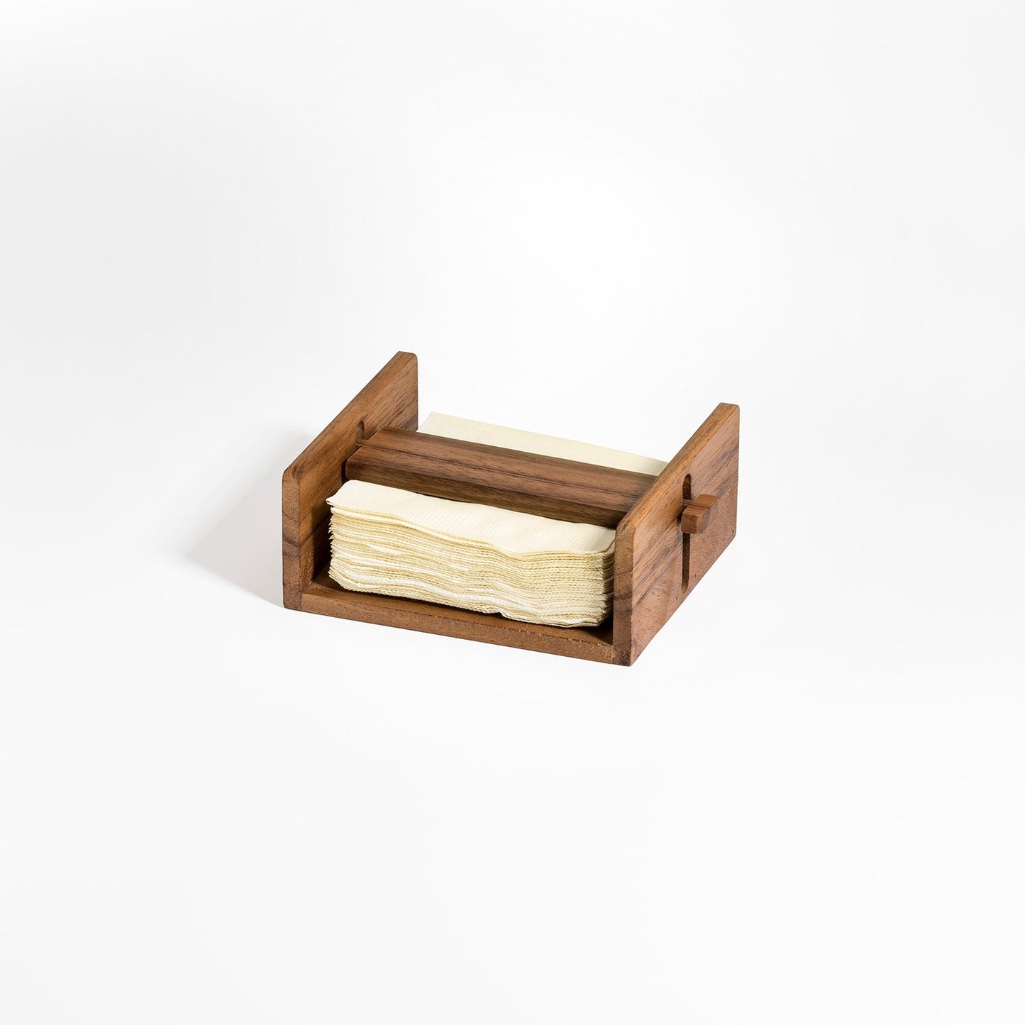 Serviettenhalter – Verstellbares offenes Design für 12,7 x 12,7 cm Servietten