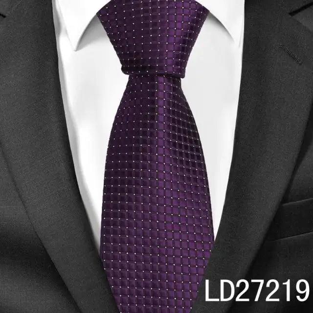 Colorful Men Necktie Business Wedding Fashion Various Colors Easy Match Ties For Men Men's Necktie Classic Tie Business Suit Accessory Elegant Tie