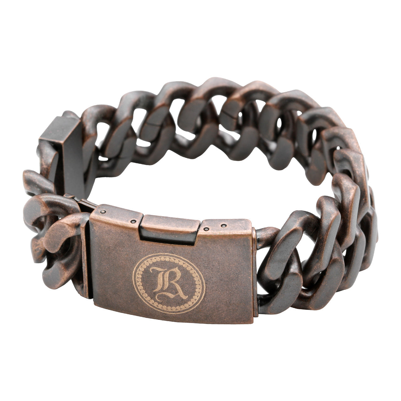 Kupfer-ID-Armband gravierbar Vintage Medizinisch Unisex