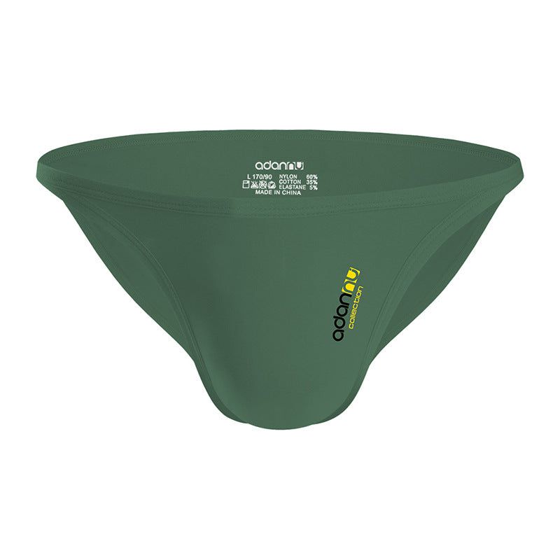 Briefs Modal Thin Low Waist Exciting Pouch Bikini Hip Lifting Solid Color Underwear