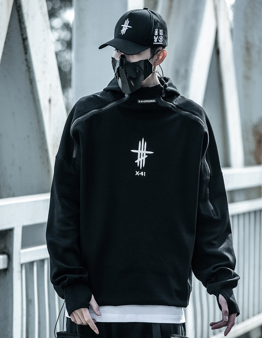 Sweat à capuche DuskH6 Scar X-41