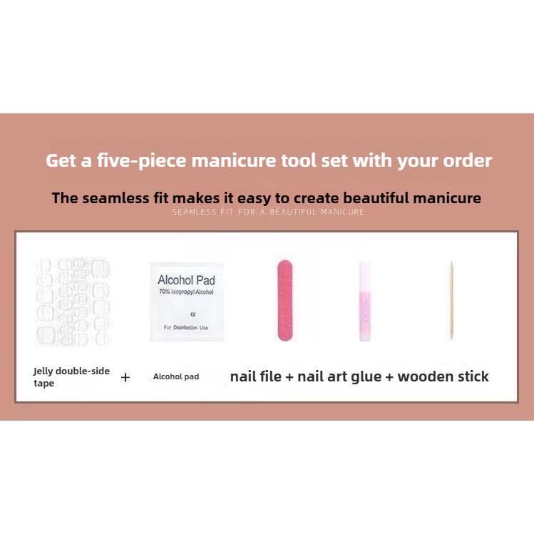 1047- Handmade press on nails fake nails removable Handmade Drawing Nails