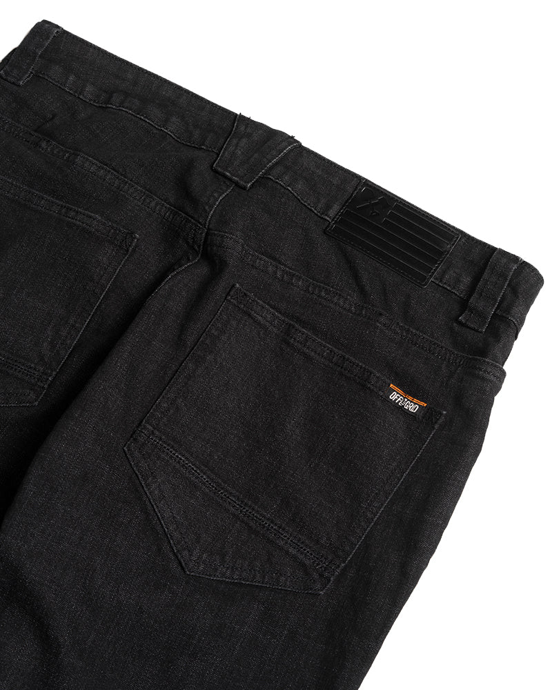 Pantalon Hideout Denim Coupe Fuselée - Noir
