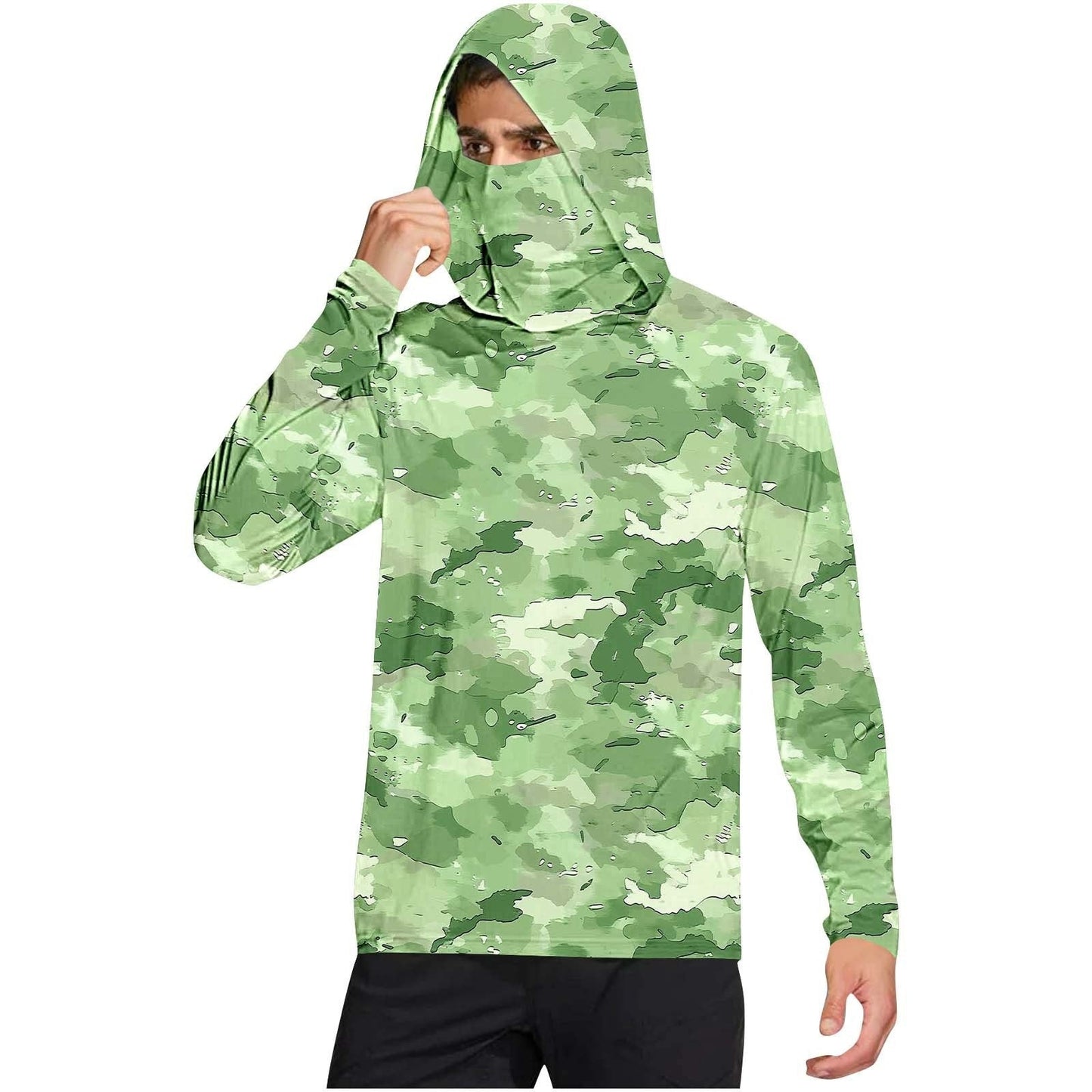 Cross-border Outdoor Sports Climbing Ice-silk Sun-protection Clothing