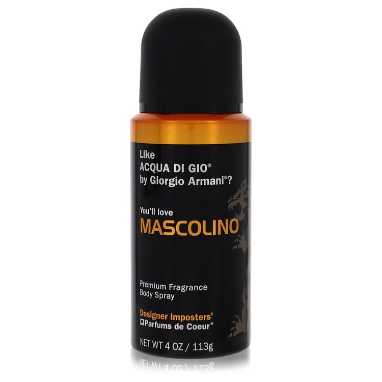 Designer Imposters Mascolino von Parfums De Coeur Körperspray 118 ml für Herren