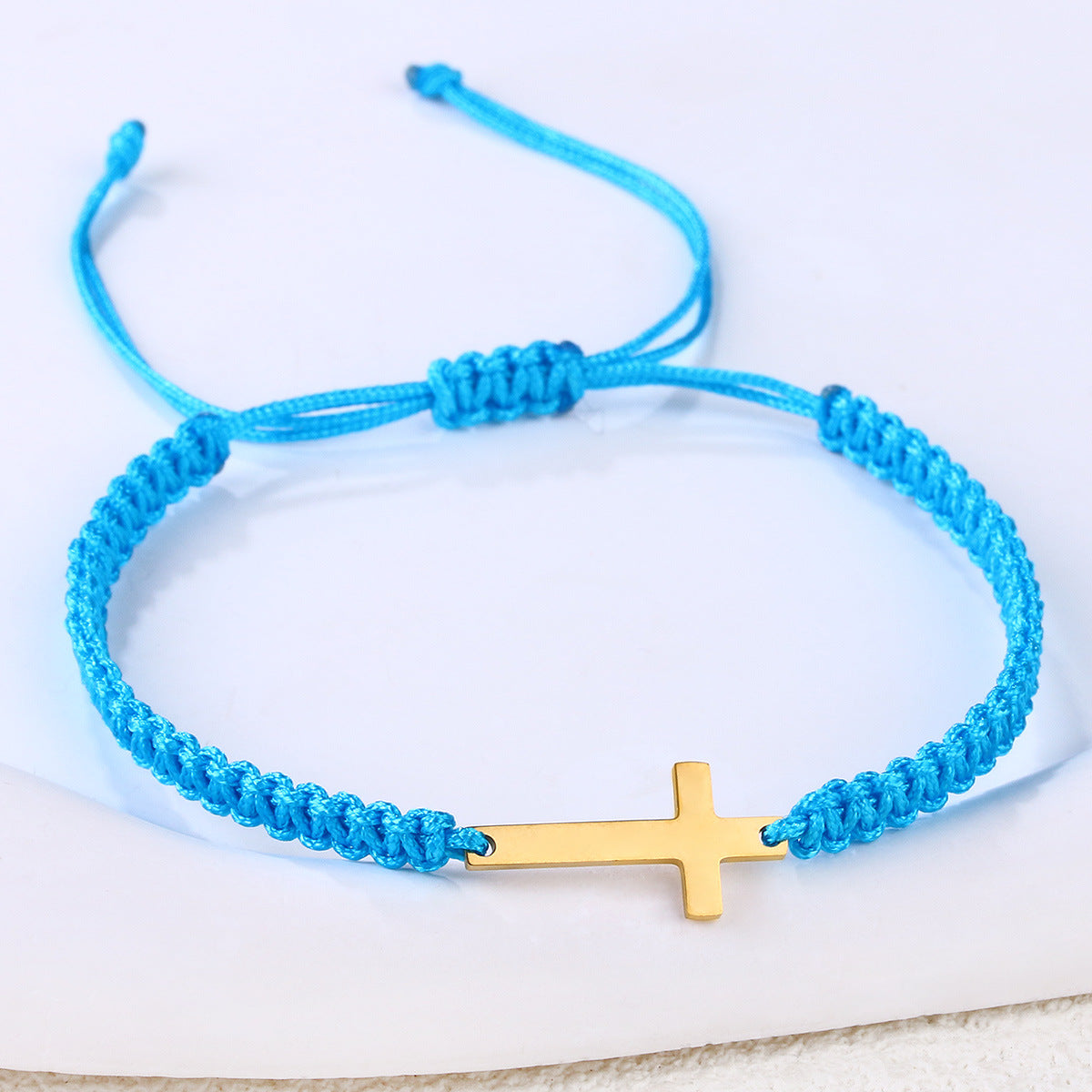 Handmade Bracelet Women's European And American Colorful Stainless Steel