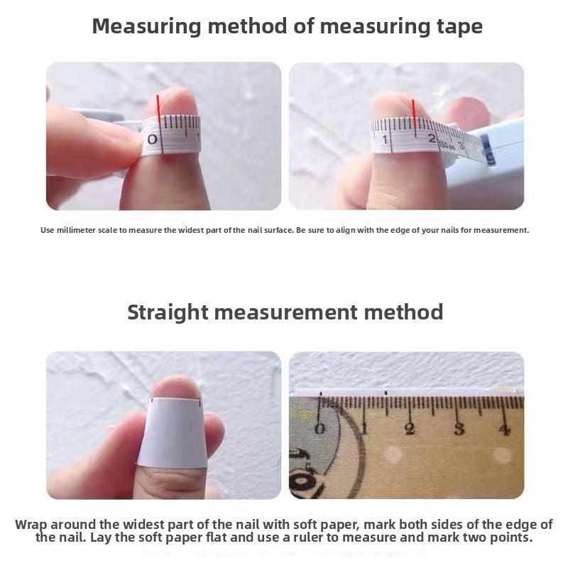 1038- Handmade press on nails fake nails removable Handmade Drawing Nails