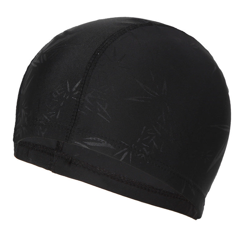 Mens Swim Cap Fabric Design Doesnt Constrict The Head Large Size