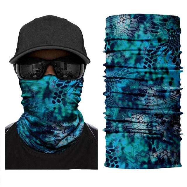 Face Mask Bandana Scarf Neck Warmer Sports Balaclava Hunting Camping Headband Buff Headscarf Camo Army Military Bicycle Camping Hiking Climbing Face Mask Headband Windproof Head Scarves Neck Warmer Cycling Camping Hiking Men Women