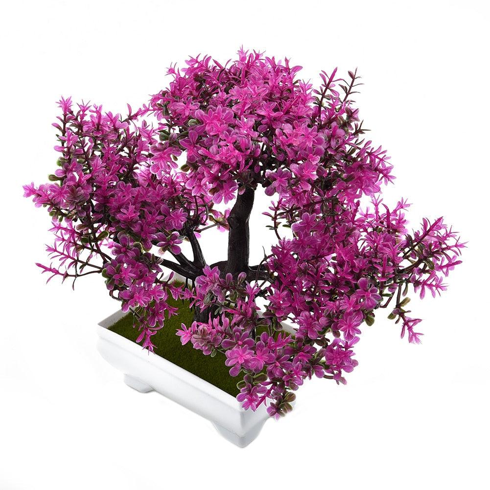 Fake Artificial Pot Bonsai Potted Simulation Table Ornaments For Garden Party Hotel Office Decor Fake Flowers Arrangements for Home Decoration