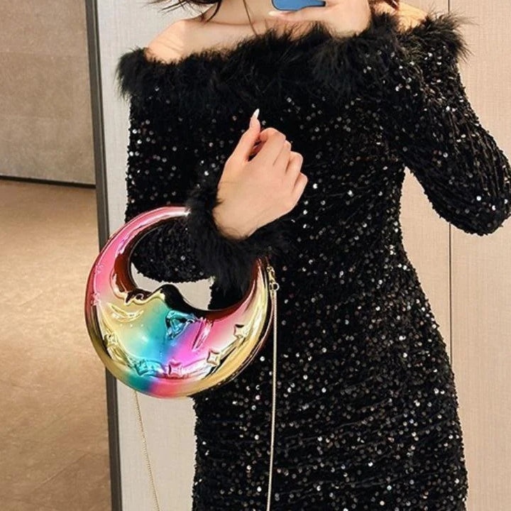 Party Decoration Evening Bag Evening Purse Clutch Purse Acrylic Dinner Bag