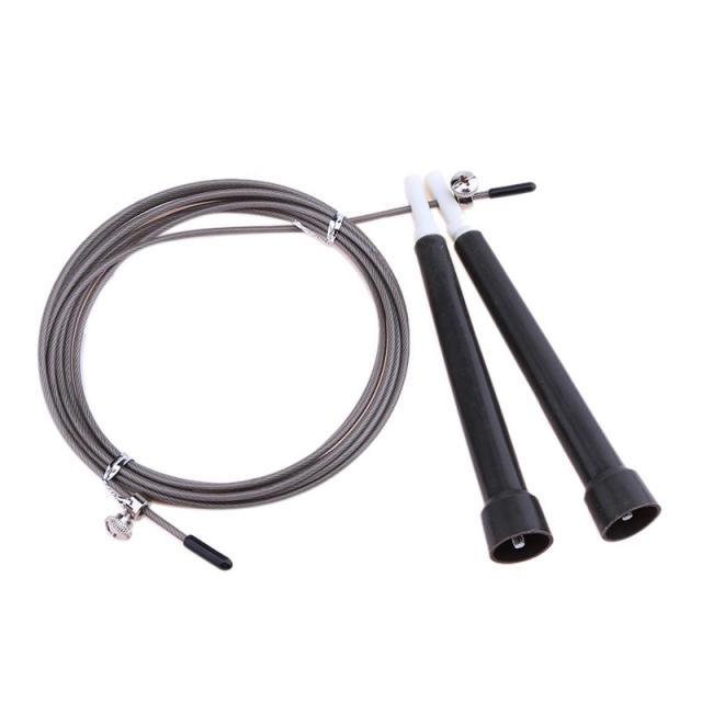 Jump Rope Speed Jumping Steel Wire Double Skipping Workout Fitness Training Adjustable Length Ropeless Skipping Rope Weighted Jump Rope Tangle-Free Rapid Speed Cordless Jump Rope Fits Any Skill Level Best For Fitness Indoor Ourdoor