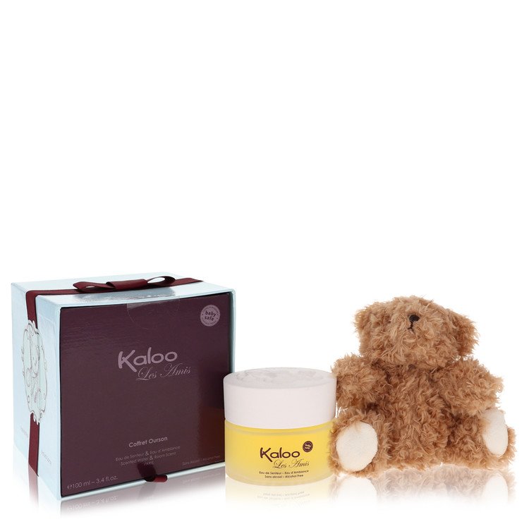 Kaloo Les Amis by Kaloo Eau De Senteur Spray / Raumduft Spray (Alkoholfrei) + Gratis Plüschbär 100 ml für Herren