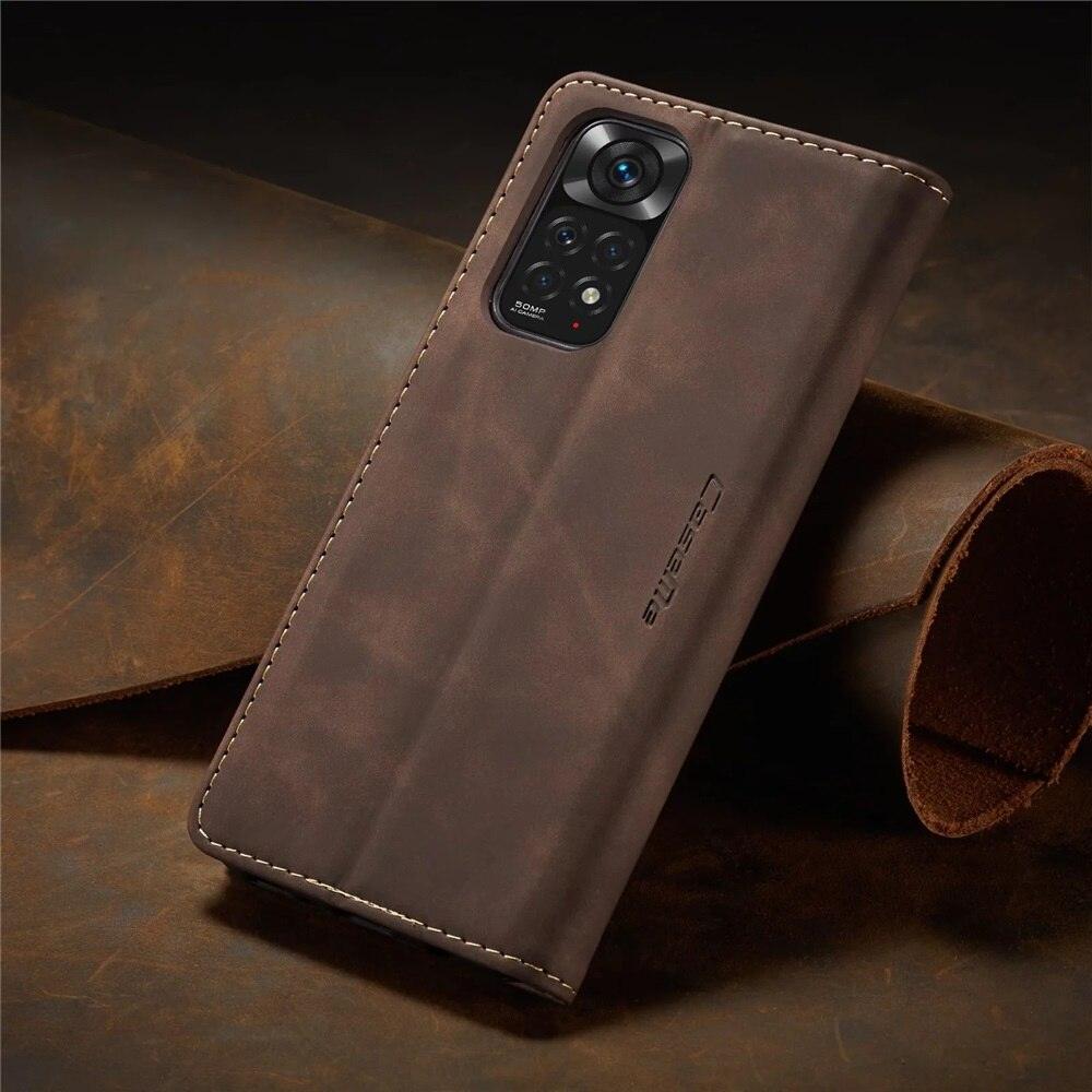 Matte Leather Case for Xiaomi Mi 9T CC9 10T 11T 12T Pro Lite 5G Redmi Note 8 9s 10 11 11S Pro Wallet Flip Cover Poco F3 M3 Pro Women with Card Holder Kickstand Magnetic Leather Flip Case