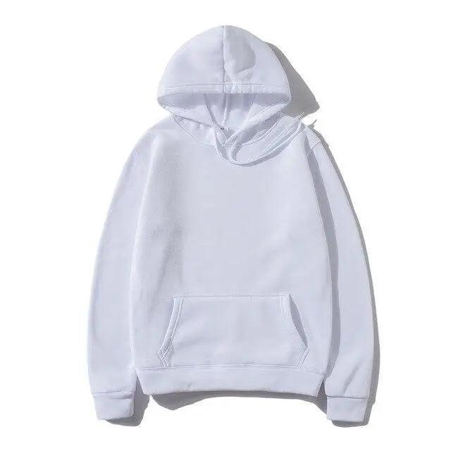 Men Woman Hoodies Sweatshirts Fashion Solid Color Red Black Gray Pink Hooded Women's Hoodie Fleece Sweatshirt Winter Sports Casual Loose Sweatshirt