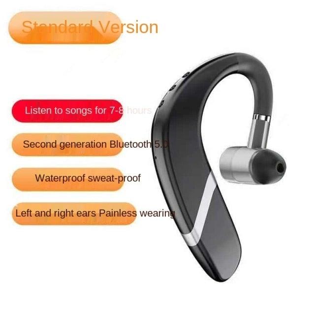 Mini Wireless Earbuds Bluetooth 5.0 In Ear Light-Weight Headphones Built-in Microphone Quality Sound Long Distance Wireless Bluetooth Earphone Ear Hook Business Single Headphone With Mic Handsfree Drive Call Sports Headset Earbud For Phones