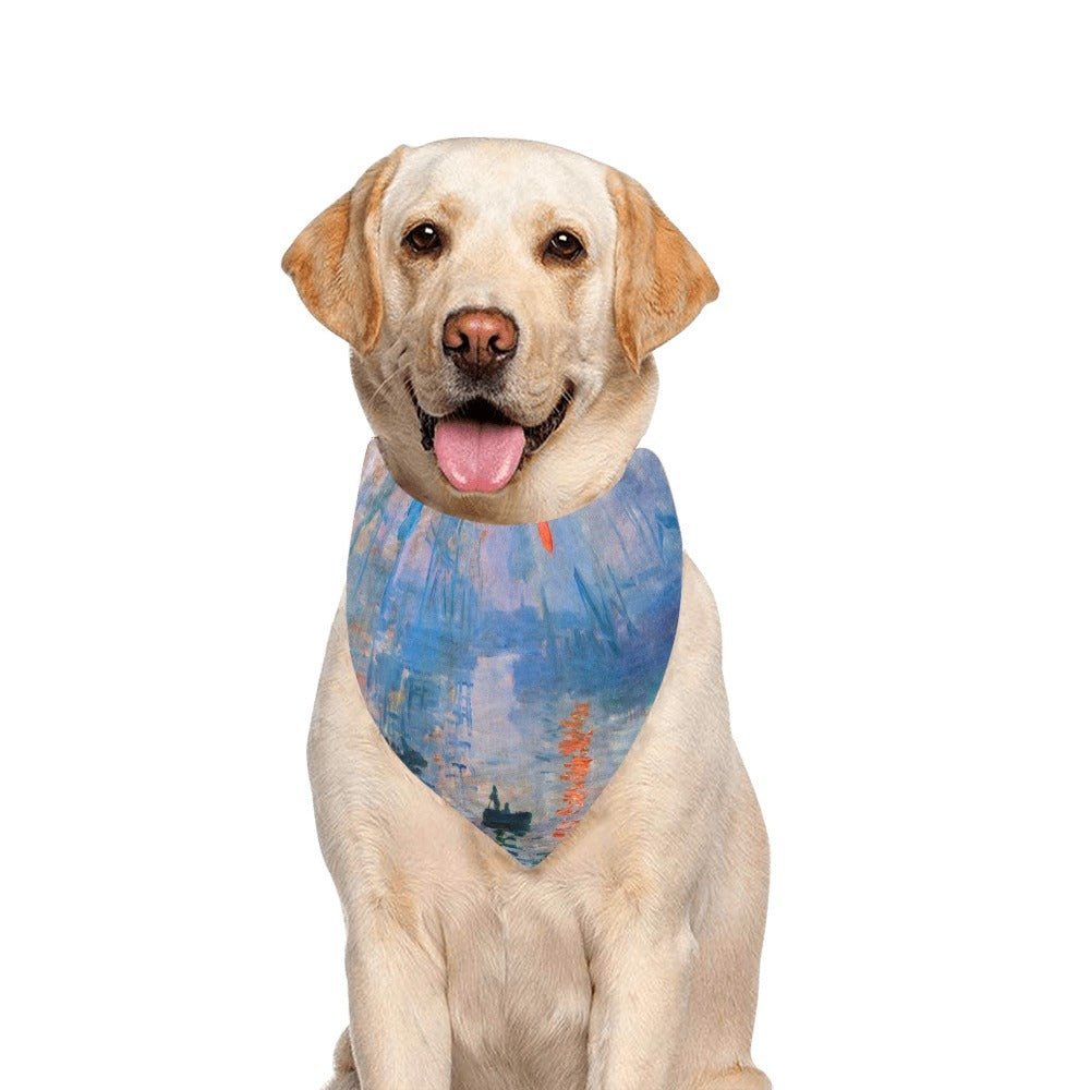 Monet Impression, Sunrise Double-Sided Pet Bandana