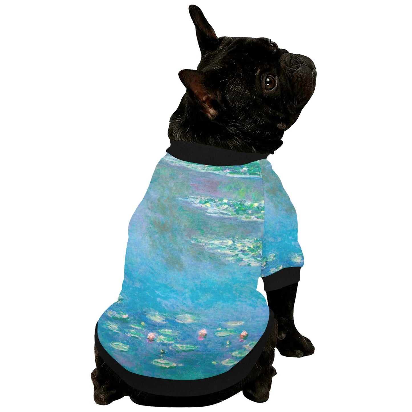 Monet Water Lilies Round Neck Shirt