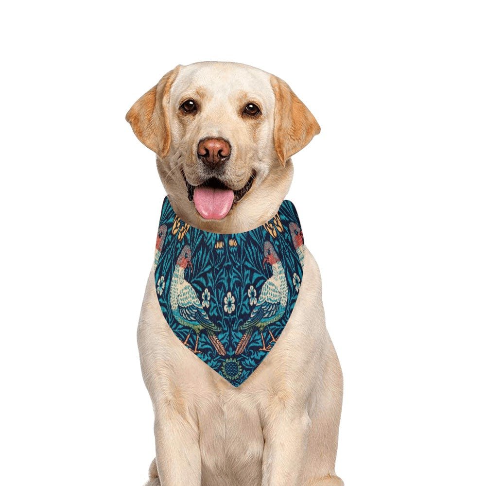 Morris Bird Double-SIded Pet Bandana