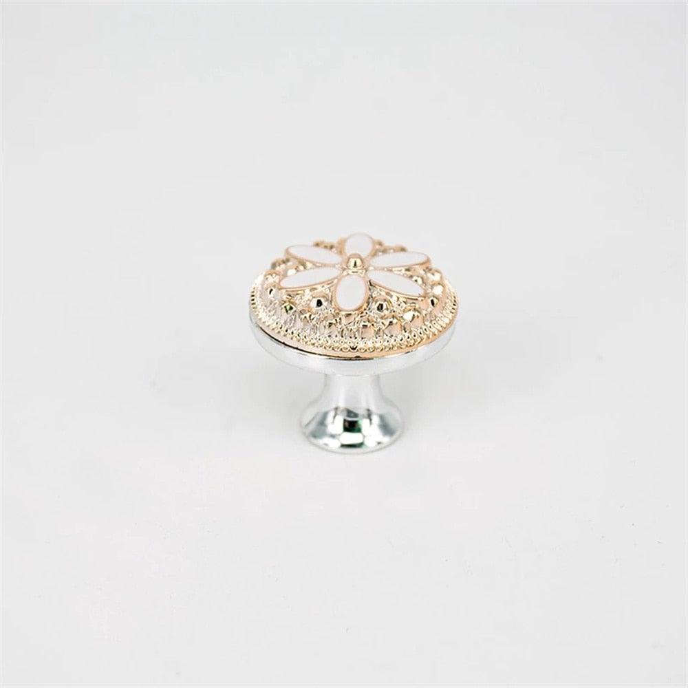 New Door Handles Furniture Handles Coffee Table Handle Cabinets And Drawer Knob Kitchen Furniture Accessories Cabinet Knobs Flower Drawer Knobs Pull Handles
