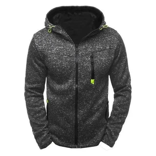 Herren Kapuzenpullover Fleece-Cardigan mit Kapuze Jacke Herren Hoodies Sweatshirts Pullover Herren Hoodie Sweatshirt Jacken Leichter Freizeit-Sweatshirt Langarm-Hoodie für Herren