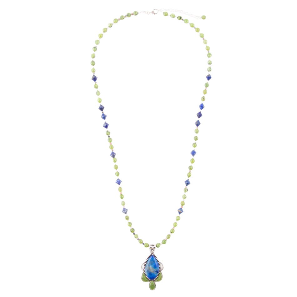 Oxford Long Pendant Necklace - ThisandThatShoppe