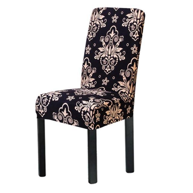 Washable Anti-dust Seat Slipcover Chair Cover Stretch Spandex Chair Covers Elastic Multifunctional Dining Furniture Seat Cover Home Decor For Dining Room Washable Spandex Kitchen Chair Covers for Dining Room Christmas Decoration
