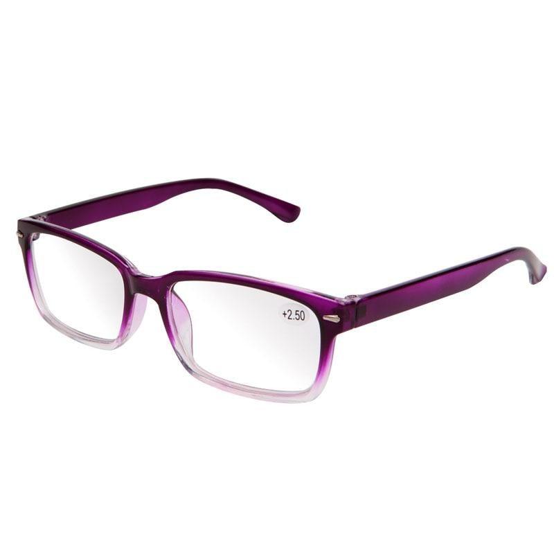 Ultra Light Reading Glasses Presbyopia Eyeglasses Diopter Reading Glasses For Men Metal Quality Classic Frame Computer Readers Reading Glasses with Comfort Spring Hinges for Men and Women 1.0 1.5 2.0 2.5 3.0